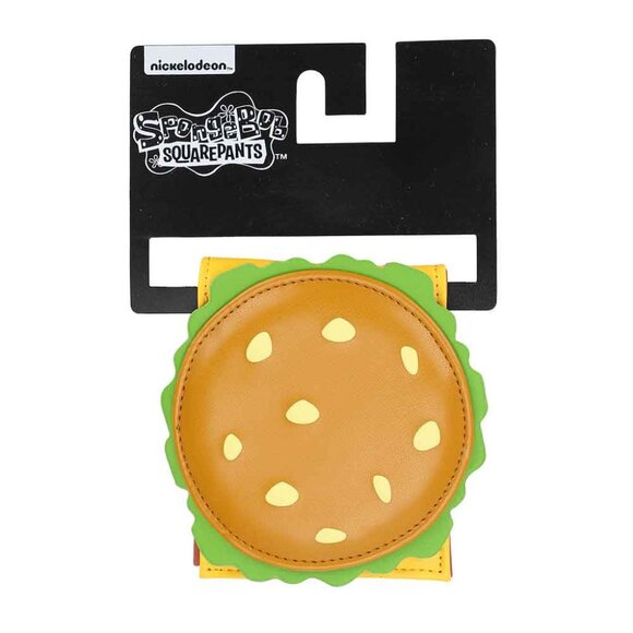 SpongeBob SquarePants Krabby Patty Shaped Wallet - Picture 8 of 8